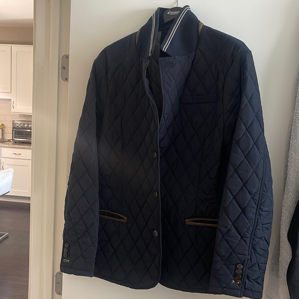 Quilted men’s jacket. Gutteridge brand